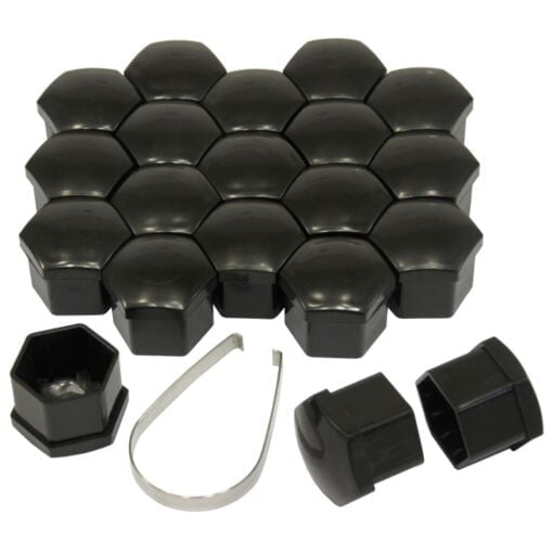 Universal - Tapones para tornillos y tuercas de rueda - 20 uds.