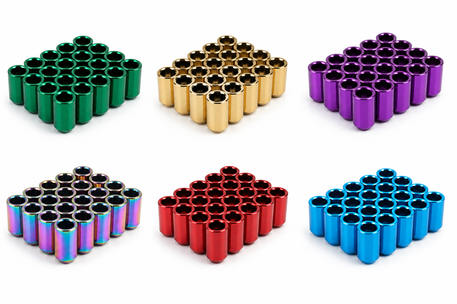 Tuercas de rueda tuner - 20 uds. - Promoción
