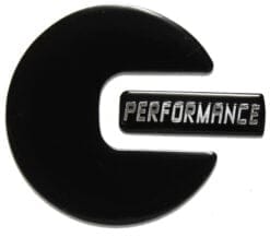 SvF Performance 37mm x 11mm + logotipo C - Sólo adhesivo