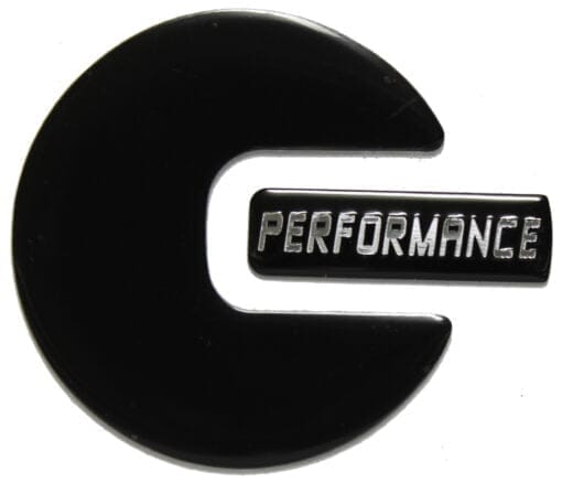 SvF Performance 37mm x 11mm + logotipo C - Sólo adhesivo