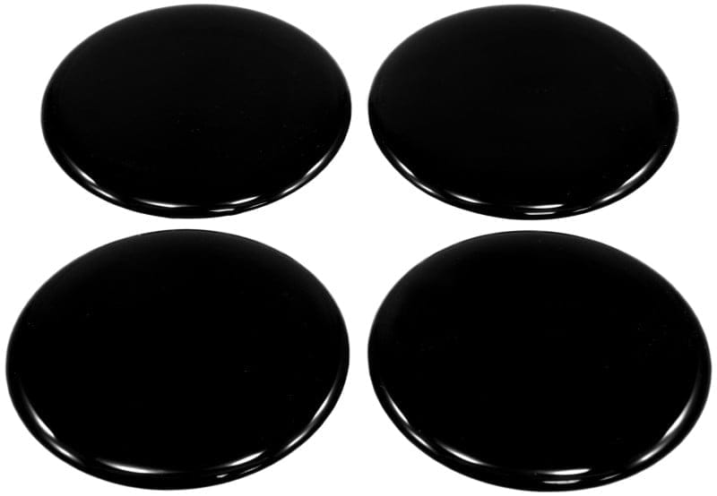 Dekal för centrumkåpa - Svart