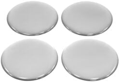 Dekal för centrumkåpa - Silver