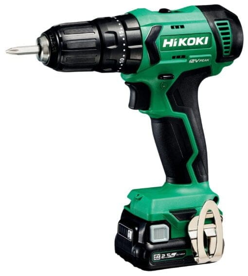 Taladro de impacto HiKOKI DV12DA 2 x 2,5Ah